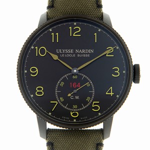Ulysse Nardin MARINE 1183-320LE/BLACK Automatic Stainless Steel Black