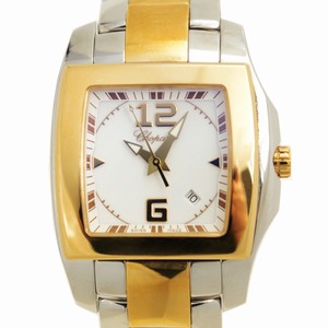 Chopard TWO O TEN 118473-9001 Quartz 18kt Rose Gold & Steel White