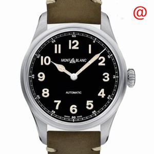 Mont Blanc 1858 119907 Automatic Stainless Steel Black
