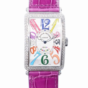 Franck Muller LONG ISLAND 1200 SC D COL DRM (OG) Automatic 18kt White Gold & Diamond Silver