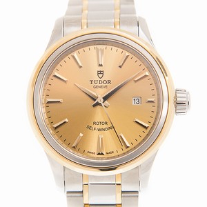 Tudor STYLE 12103-65013-CH Automatic 18kt Gold & Steel Gold