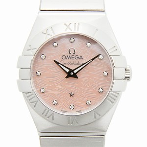 Omega CONSTELLATION 123.10.24.60.57.002 Quartz Stainless Steel Pink