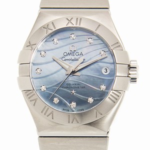 Omega CONSTELLATION 123.10.27.20.57.001 Automatic Stainless Steel Blue 