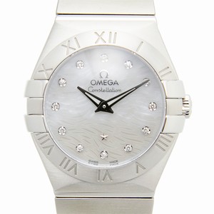 Omega CONSTELLATION 123.10.27.60.55.004 Quartz Stainless Steel White