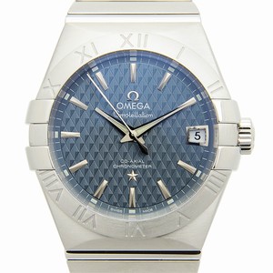 Omega CONSTELLATION 123.10.38.21.03.001 Automatic Stainless Steel Blue 