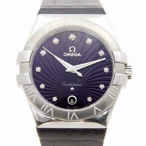 Omega CONSTELLATION 123.13.35.60.60.001 Quartz Stainless Steel Deep Purple 