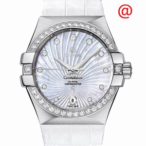 Omega CONSTELLATION 123.18.35.20.55.001 Automatic Stainless Steel & Diamonds White