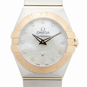 Omega CONSTELLATION 123.20.24.60.55.007 Quartz 18kt Rose Gold & Steel White