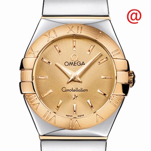 Omega CONSTELLATION 123.20.27.60.08.002 Quartz 18kt Gold & Steel Yellow