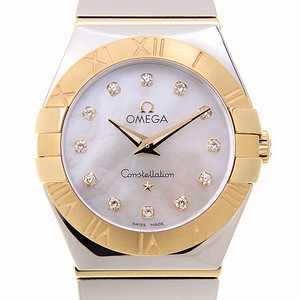 Omega CONSTELLATION 123.20.27.60.55.004 Quartz 18kt Gold & Steel White