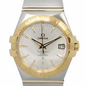 Omega CONSTELLATION 123.20.35.20.02.002 Automatic 18kt Gold & Steel Silver