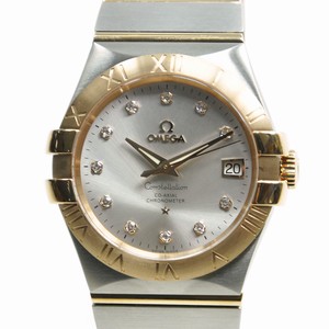 Omega CONSTELLATION 123.20.35.20.52.001 Automatic 18kt Rose Gold & Steel Silver