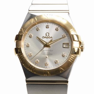 Omega CONSTELLATION 123.20.35.20.52.002 Automatic 18kt Gold & Steel Silver