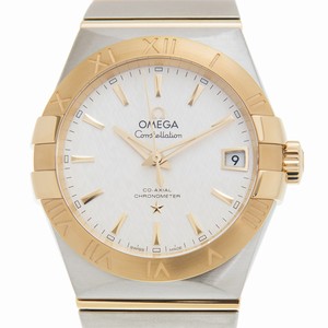 Omega CONSTELLATION 123.20.38.21.02.006 Automatic 18kt Gold & Steel Silver