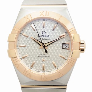 Omega CONSTELLATION 123.20.38.21.02.008 Automatic 18kt Rose Gold & Steel Silver