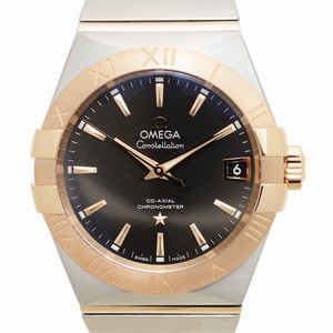Omega CONSTELLATION 123.20.38.21.06.002 Automatic 18kt Rose Gold & Steel Gray
