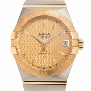 Omega CONSTELLATION 123.20.38.21.08.002 Automatic 18kt Gold & Steel Gold