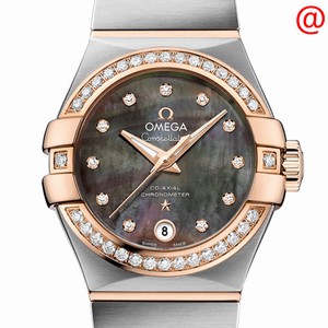 Omega CONSTELLATION 123.25.27.20.57.006 Automatic 18kt Rose Gold & Steel Gray