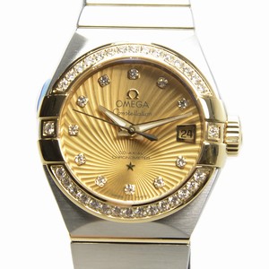 Omega CONSTELLATION 123.25.27.20.58.001 Automatic 18kt Gold & Diamond & Steel Gold