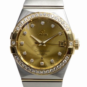 Omega CONSTELLATION 123.25.38.21.58.001 Automatic 18kt Gold & Diamond & Steel Gold
