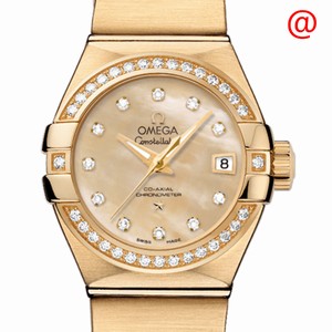 Omega CONSTELLATION 123.55.27.20.57.002 Automatic 18kt Gold & Diamond Gold