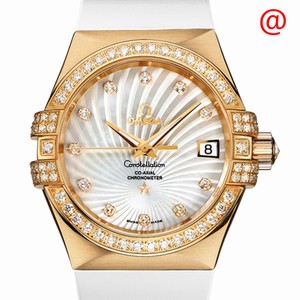 Omega CONSTELLATION 123.57.35.20.55.003 Automatic 18kt Gold & Diamond White