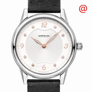 Mont Blanc BOHEME 123868 Quartz Stainless Steel Silvery & White