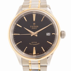 Tudor STYLE 12503-65053-BK Automatic 18kt Gold & Steel Black