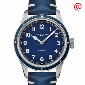 Mont Blanc 1858 126758 Automatic Stainless Steel Blue 