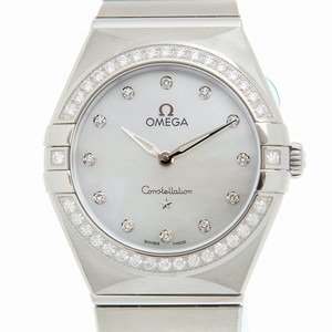 Omega CONSTELLATION 131.15.28.60.55.001 Quartz Stainless Steel & Diamonds White