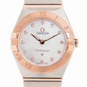 Omega CONSTELLATION 131.20.25.60.55.001 Quartz 18kt Rose Gold & Steel White