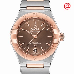 Omega CONSTELLATION 131.20.29.20.13.001 Automatic 18kt Rose Gold & Steel Brown 