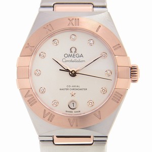 Omega CONSTELLATION 131.20.29.20.52.001 Automatic 18kt Rose Gold & Steel White