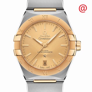 Omega CONSTELLATION 131.20.36.20.08.001 Automatic 18kt Gold & Steel Gold