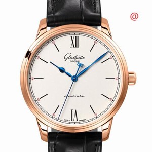 Glashutte SENATOR MANUAL WINDING SKELETONIZED 1-36-01-02-05-01 Automatic 18kt Rose Gold Silver