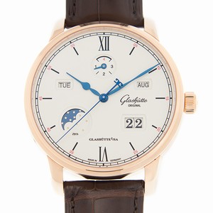Glashutte SENATOR MANUAL WINDING SKELETONIZED 1-36-02-02-05-30 Automatic 18kt Rose Gold White