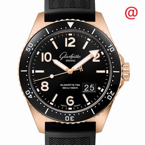 Glashutte SPEZIALIST 1-36-13-03-90-33 Automatic 18kt Rose Gold Black