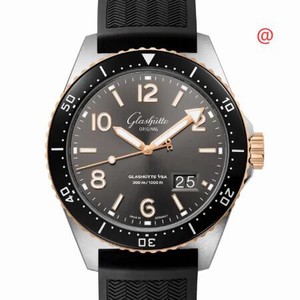Glashutte SEAQ PANORAMA DATE 1-36-13-04-91-33 Automatic 18kt Rose Gold & Steel Gray