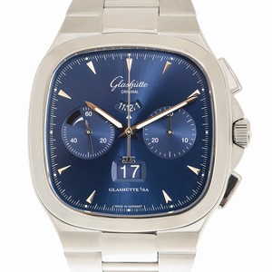 Glashutte RETRO COLLECTION 1-37-02-03-02-70 Automatic Stainless Steel Blue 