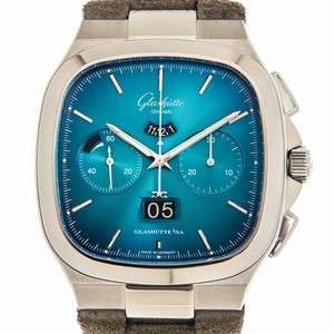 Glashutte RETRO COLLECTION 1-37-02-06-02-35  Automatic Stainless Steel Blue 