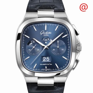Glashutte RETRO COLLECTION 1-37-02-08-02-61 Automatic Stainless Steel Blue 