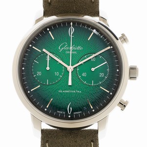 Glashutte RETRO COLLECTION 1-39-34-05-22-04  Automatic Stainless Steel Dark green 