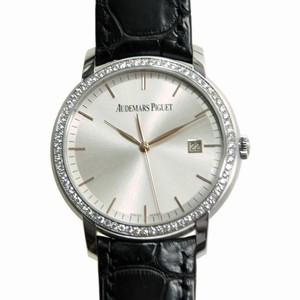 Audemars Piguet CLASSIC 15171BC.ZZ.A002CR.01 Automatic 18kt White Gold & Diamond Silver