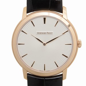 Audemars Piguet CLASSIC 15180OR.OO.A102CR.01 Automatic 18kt Rose Gold Silver