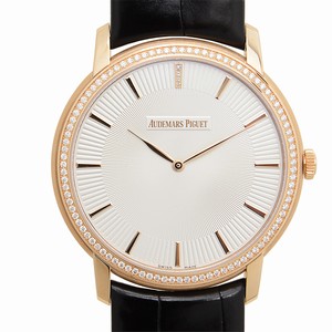 Audemars Piguet CLASSIC 15182OR.ZZ.A102CR.01 Automatic 18kt Rose Gold & Diamonds Silver