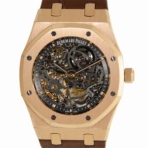 Audemars Piguet ROYAL OAK 15305OR.OO.D088CR.01 Automatic 18kt Rose Gold Dark grey 