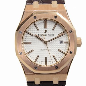 Audemars Piguet ROYAL OAK 15400OR.OO.D088CR.01 Automatic 18kt Rose Gold Silver