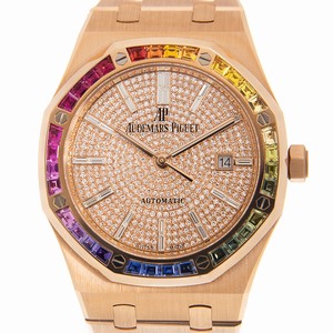 Audemars Piguet ROYAL OAK 15413OR.YY.1220OR.01 Automatic 18kt Rose Gold & Sapphire Gold