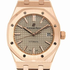 Audemars Piguet ROYAL OAK 15450OR.OO.1256OR.01 Automatic 18kt Rose Gold Gray