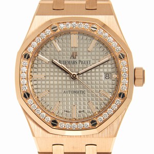 Audemars Piguet ROYAL OAK 15451OR.ZZ.1256OR.02 Automatic 18kt Rose Gold & Diamonds Gray